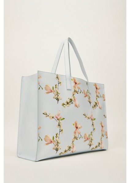 Mavi Ikonik Floral Desenli Küçük Çanta TBSS25FIB072