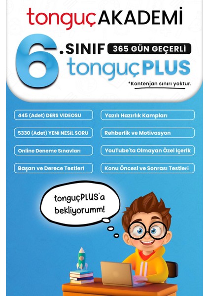 6. Sınıf tonguçplus Üyeliği