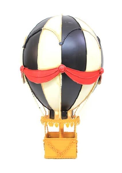 Dekoratif Metal Sıcak Hava Balonu Biblo Hediyelik