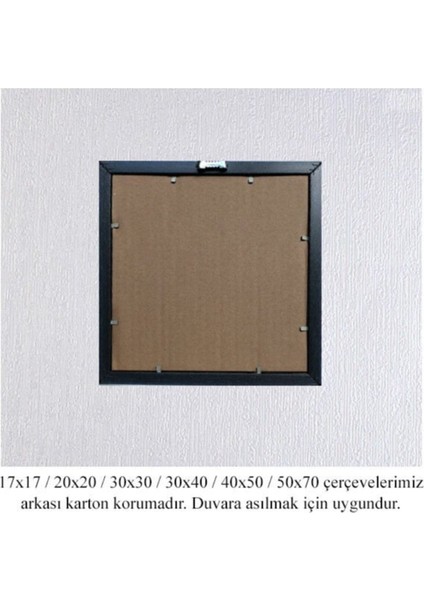 30 x 40 Çerçeve ( Postersiz ) - BOS1003