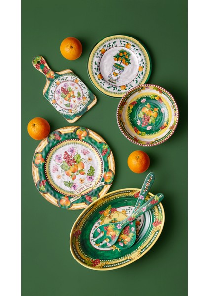 Carpe Diem Yeşil Melamin Kaşıklık 24 cm fiyatları