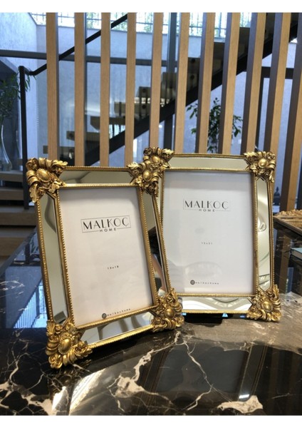 2'li Modern Köşe Aynalı Çerçeve