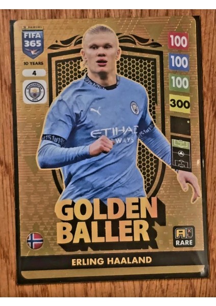 Fıfa 365 Erling Haaland Golden Baller Oyun Kartı
