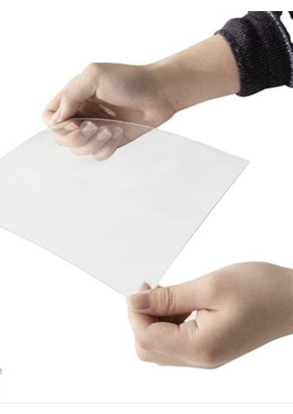 0.80 mm Şeffaf Pet-G Levha 21 x 30 A4 Çerçeve Camı Için Uygundur Çift Taraflı Korumalıdır