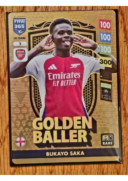 Fıfa 365 Bukayo Saka Golden Baller Oyun Kartı