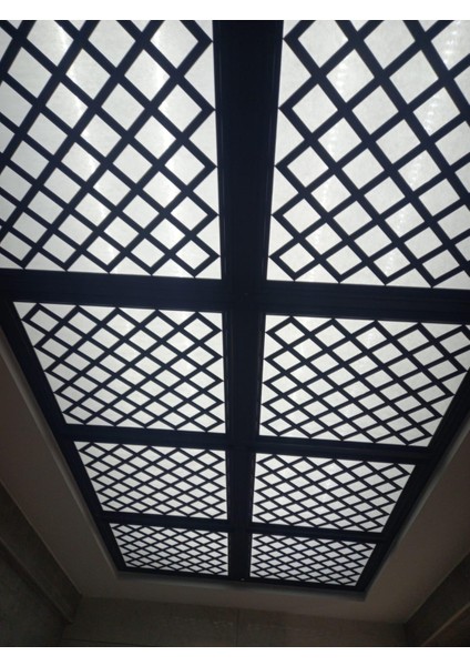 Dekoratif Asma Tavan Paneli Sakarya Modeli 60 x 60 cm modelleri