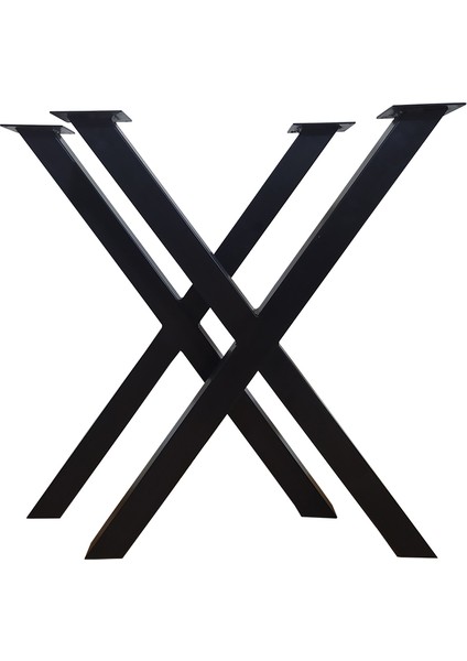 Metal Masa Ayağı Yemek Masası Ayağı Çapraz Masa Ayağı 1 Takım