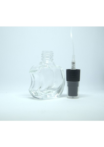 Parfüm Ve Kolonya Şişesi 10 Ml 10 Adet Boş Cam Siyah Sprey Şişe
