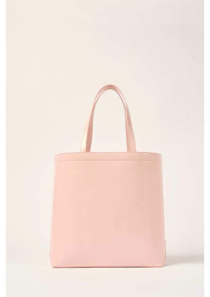 Pembe Ikonik Fiyonklu & Gold Baskılı Çanta TBSS25FIB055