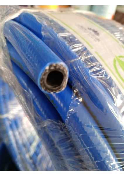50 Metre Mavi İlaçlama Makinesi Hortumu 8mm