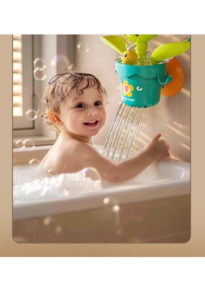 Bebek Banyo ve Çiçeklenme Su Püskürtme Oyuncak (Yurt Dışından)