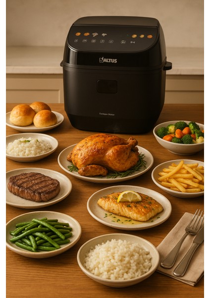 AL 2594 SF Ecofryer Master 7 lt Buhar Destekli Az Yağlı Fritöz