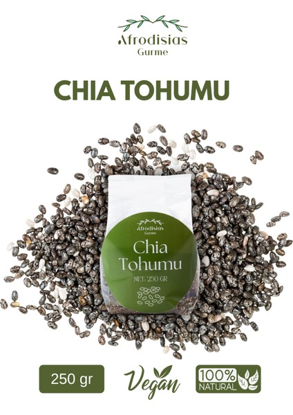 Chia Tohumu 250 gr - Glutensiz & Natürel Chia Tohumları