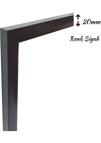 Puzzle Çerçevesi 1000 Parça Renk Siyah Ölçü 66 cm x 48 cm Ön Yüzey Kırılmaz Antireflektif modelleri