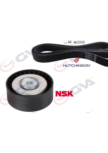 Alternatör Gergi Kiti Kütüksüz Astra H 1.3 Cdti 05 Klimali K036PK1310 Gnzrz