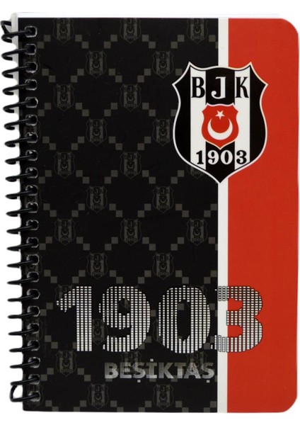 A6 72 Yaprak Karton Kapak Spiralli Bloknot Çizgili (591711)