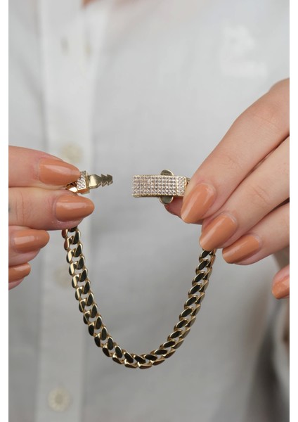 14 Ayar Altın Taşlı Gurmet Zincir 829 fırsatları