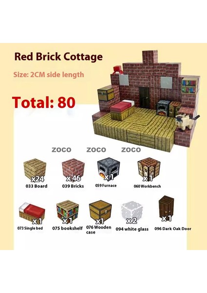 Yeni Dünyam Küp Blok Seti Model Manyetik Küp Eğitici Oyuncaklar (Yurt Dışından)