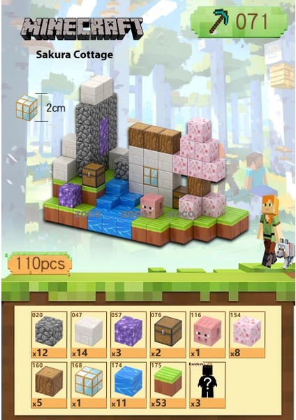 Yeni Dünyam Küp Blok Seti Model Manyetik Küp Eğitici Oyuncaklar (Yurt Dışından)