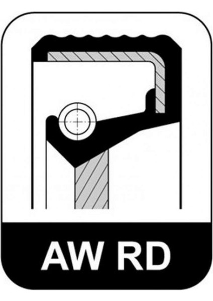 20019851B Krank Keçesi Ön R19-CLIO Ii-Mgn 1.4 1.6 47X35X6 Gnzrz