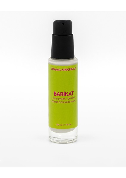 Barikat Çok Hızlı Emilen 50 +Spf Güneş Kremi - 30 ml