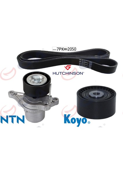 Alternatör Gergi Kiti Kütüklü Master Iii-Movano B 2.3 Dci 10 K017PK2053 Gnzrz