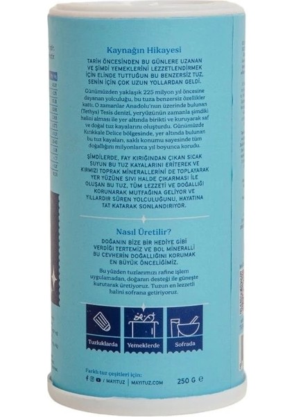 İyotlu Öğütülmüş Sofra Tuzu 250 gr modelleri