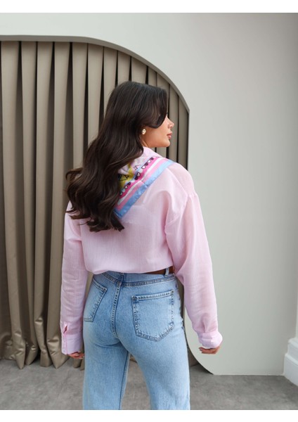 Cep Detay Çizgi Desen Gömlek indirimleri