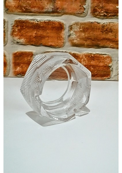 Dekoratif Cam Kül Tablası- Cam Küllük Mod1(9,5 Cmx 5 Cm)