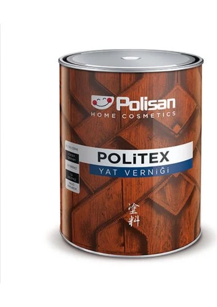 Politex Yat Verniği Yat Vernik 0,75LT Parlak Şeffaf