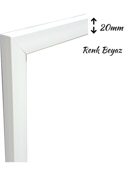 Puzzle Çerçevesi Renk Beyaz 1000 Parça Ölçü 66 cm x 48 cm Ön Yüzey Kırılmaz Antireflektif modelleri