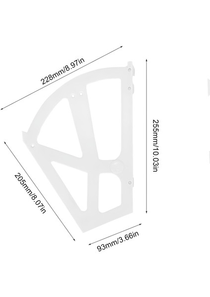 Gri Renk Açılır Kapanır Ayakkabılık Raf Bağlantı Aparatı Plastik 1 Takım Sağ Sol Farklı Bölmeli fiyatları