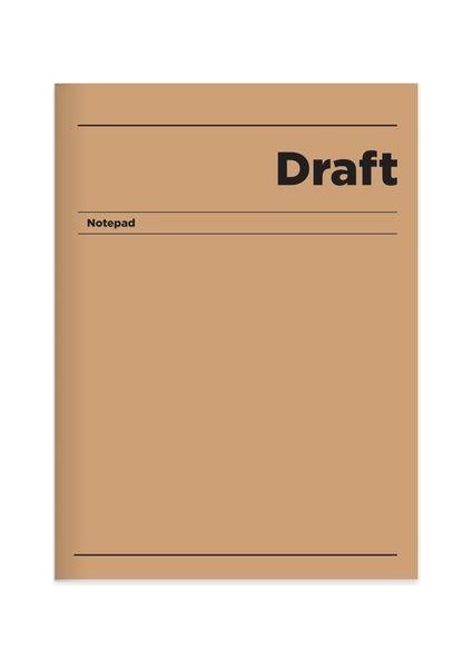 Keskin 14*20 120 Yp.çizgili Hafif Kağıt Sert Kapak Ciltli Draft Defter - Kahverengi