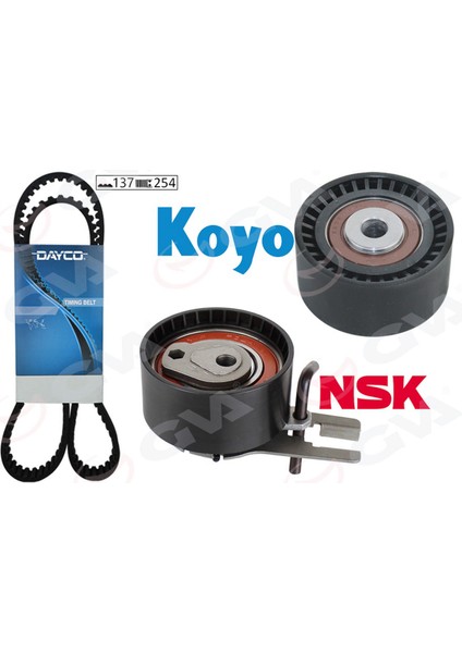Eksantrik Gergi Kiti 137X250 P207-307-308-PART-C3-C4-C5-BERL 1.6hdi-Fiesta-Focus 1.6tdi K015598XS Gnzrz
