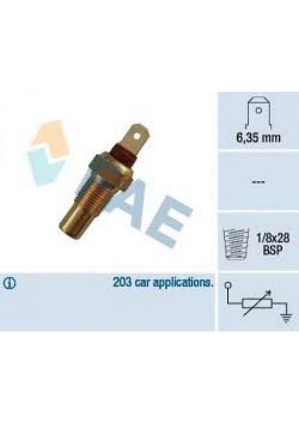 Hararet Müşürü Hyundai Accent 1.3/1.5 12V Eng. G4EA-G4EB-G4EH-G4EK Gnzrz