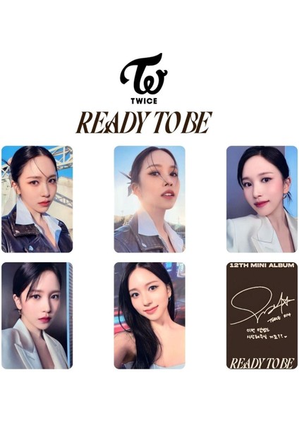 Twıce Mina '' Ready To Be '' Album Kart Seti