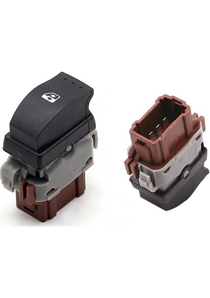 Opel Vauxhall Tekli Cam Açma Kapama Düğmesi Anahtarı - 6 Pinli