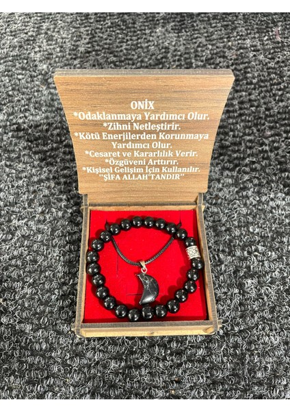 Onix Doğal Taş Kolye ve Bileklik Hediye Set fiyatları
