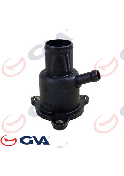 Termostat Yuvasi Flanşi Clio-Kangoo-Megane-Dacia Logan 1.4-1.6 K4J-K4M Plastik / Borulu Gnzrz