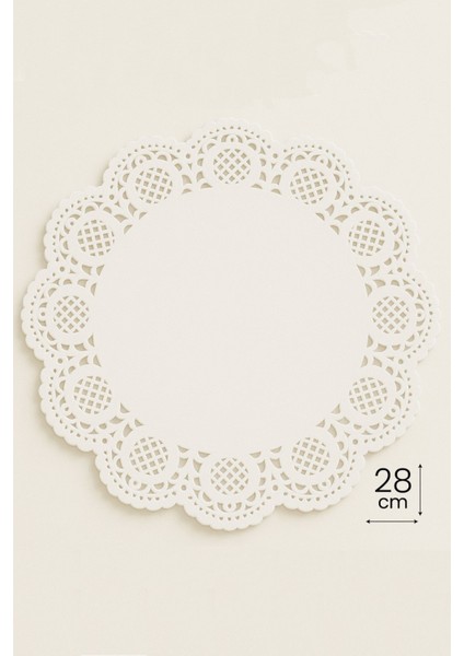 İthal Dantel Kağıt 28 cm