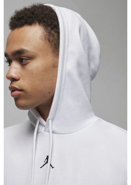 Jordan 23 Alpha Men's Dry Fleece Hoodie Erkek Kapüşonlu Sweatshirt Beyaz modelleri