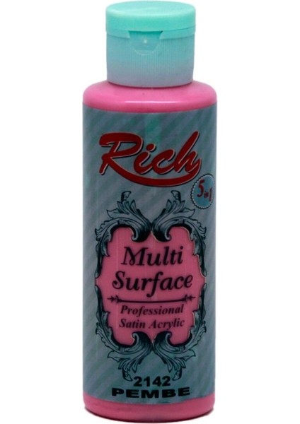 Akrilik Boya Multi Surface 120 cc Pembe 120-2142