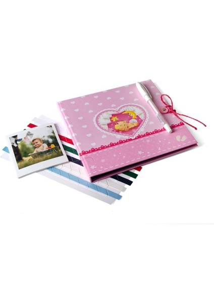 Kız Bebek Uykucu Anı Kitabı Jel Kalemli