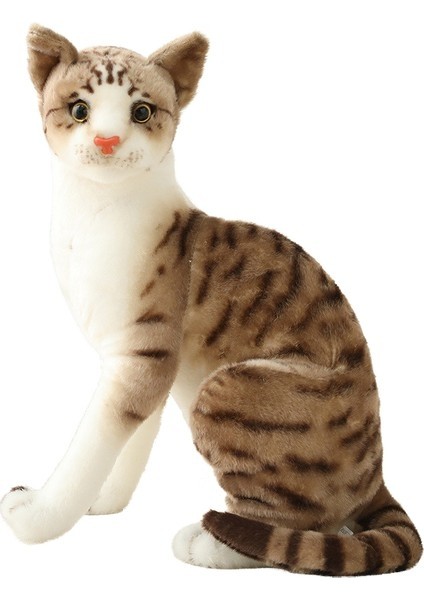 Siyam Kedisi Yavru Kedi Peluş Oyuncağın Simülasyonu (Yurt Dışından)
