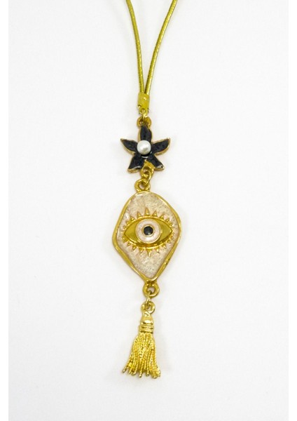 Deniz Yıldızı Metal Püsküllü Göz Dikiz Ayna Süsü, Metal Lineart Göz Figürü Tarz Yeni Araba Hediyesi fırsatları