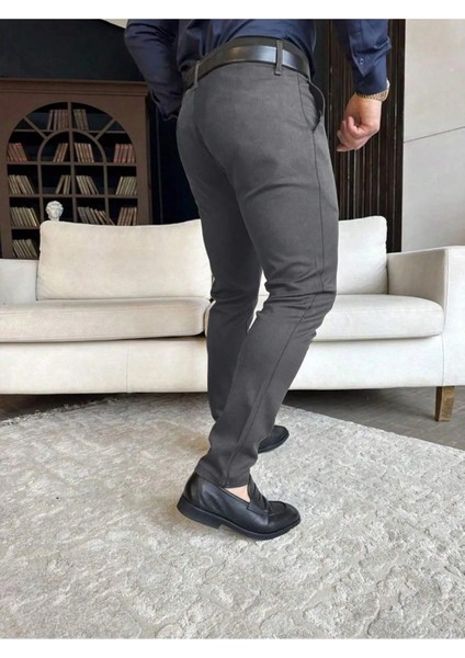 Casual Slim Fit Erkek Chıno Pantolon