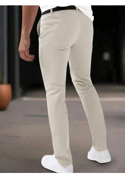 Casual Slim Fit Erkek Chıno Pantolon fiyatları