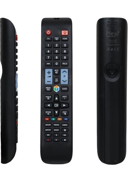 Hey Küçük Kalıp RM-D1078+1 Samsung Source Tuşlu LCD LED Tv Kumanda