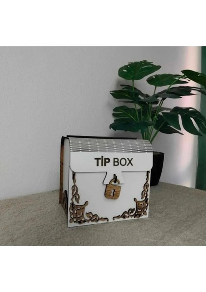 Sandık Tip Box/ Bahşiş Kutusu|14*14 CM|KU9005
