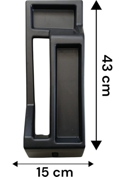 Tofaş Araca Özel Koltuk Arası Konsol Siyah fırsatları